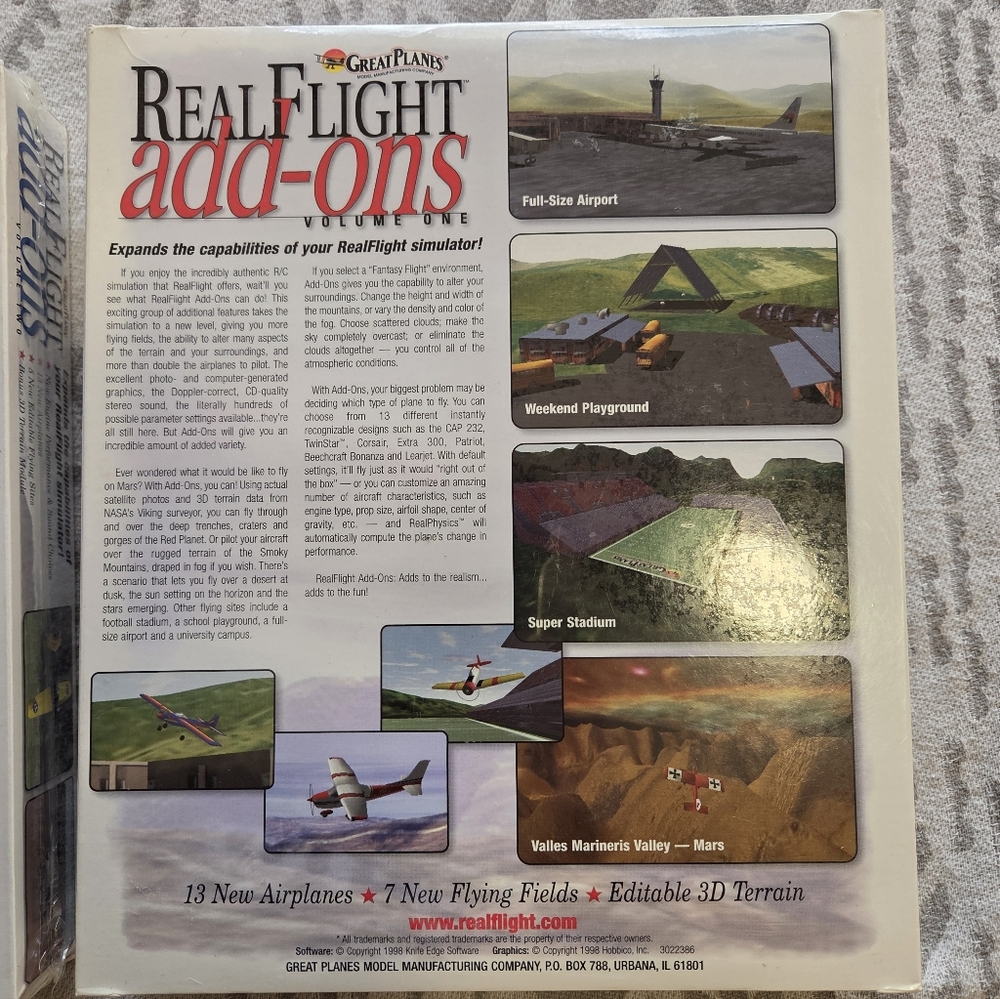 RealFlight Simulator Add-Ons Software Pack (2) NEW - Picture 5 of 7